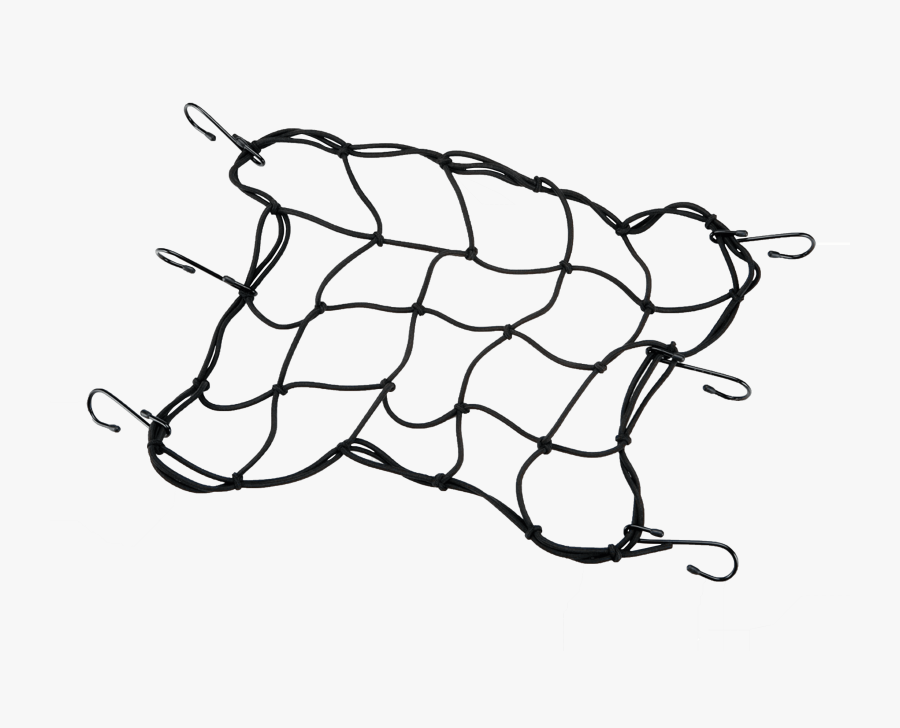 Motorcycle - Cargo Net, Transparent Clipart