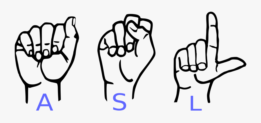 Asl Studies Open House Recap - American Sign Language, Transparent Clipart