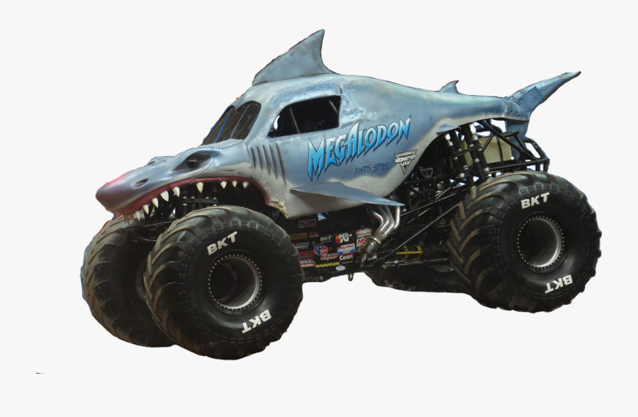 Jam Megalodon Vector - Megalodon Monster Truck Png, Transparent Clipart