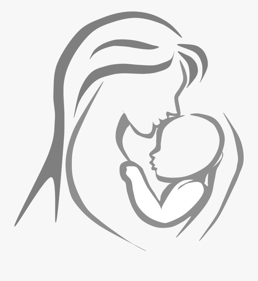 Mother And Child Clipart Png - Clip Art Mothers, Transparent Clipart