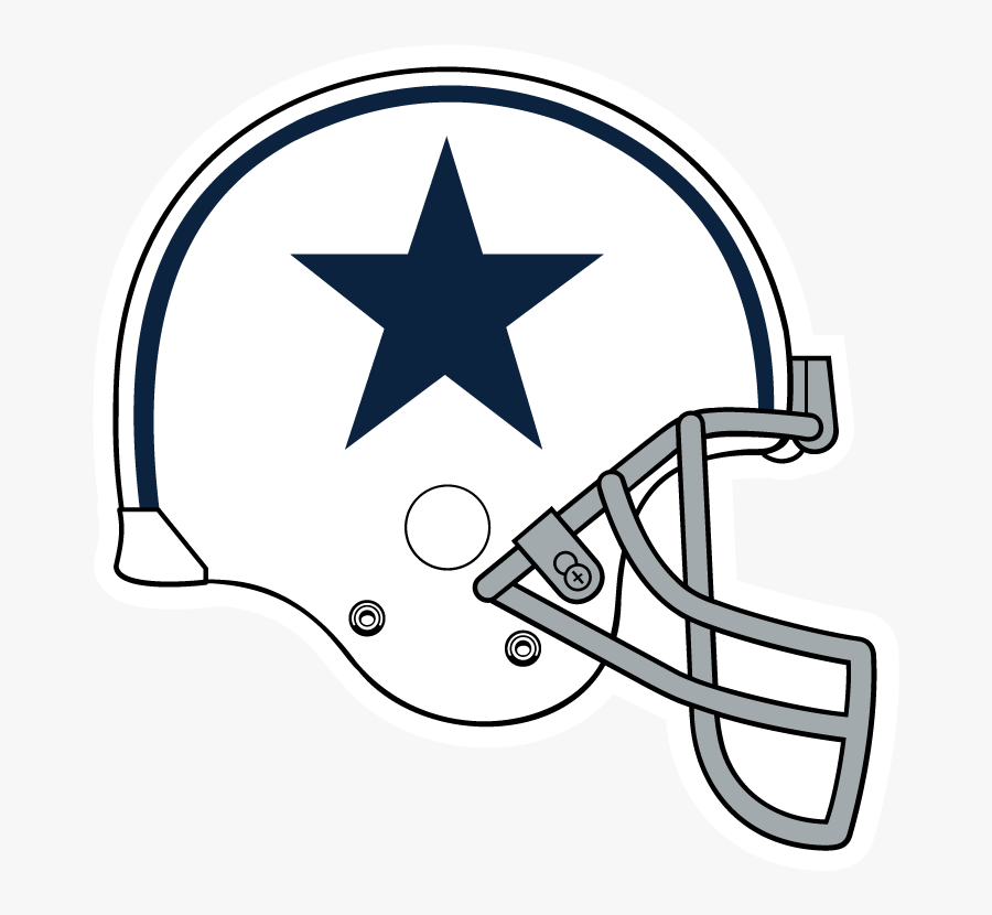 Dallas Cowboy Clipart - Dallas Cowboys Old Helmet , Free Transparent