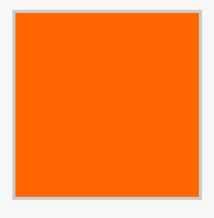 Dark Orange Square Png, Transparent Clipart