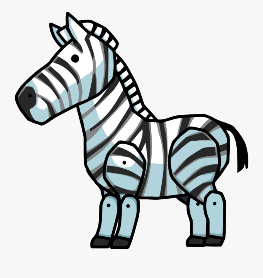 Zebra Snu - Scribblenauts Zebra Foal, Transparent Clipart