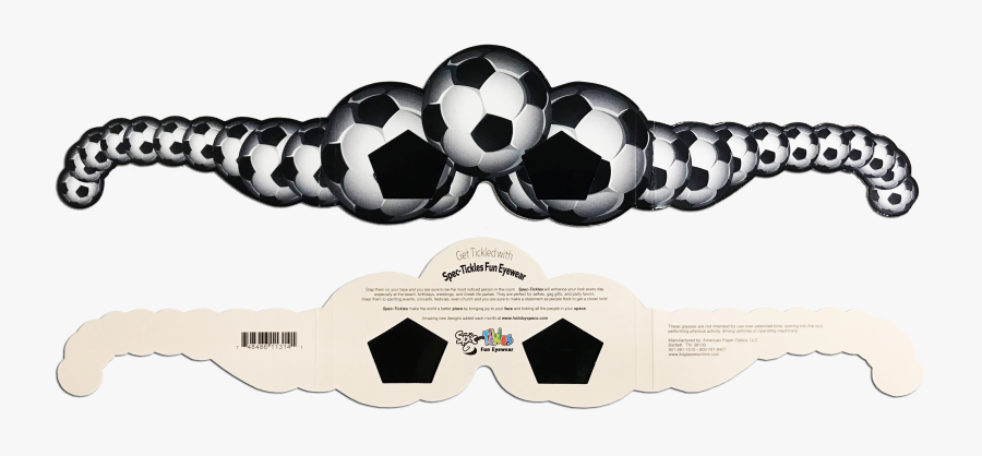 Transparent Party Glasses Png - Soccer Ball, Transparent Clipart