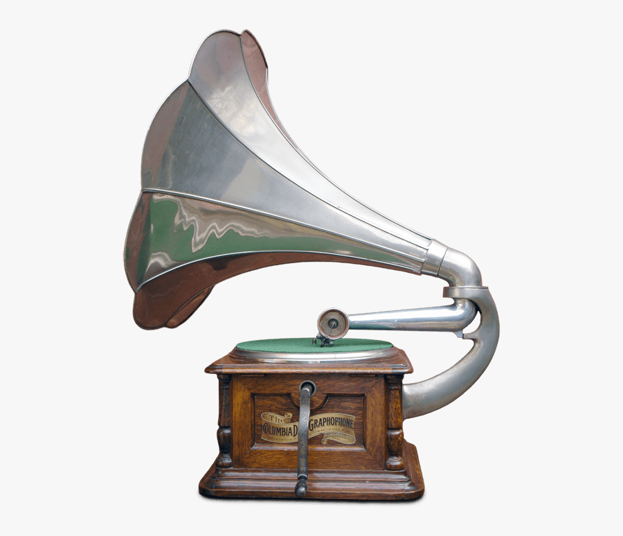 Transparent Gramophone Clipart - Graphophone Png, Transparent Clipart