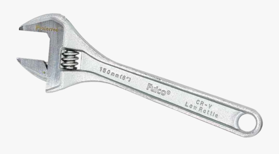Transparent Monkey Wrench Png - Design Of Adjustable Spanner, Transparent Clipart