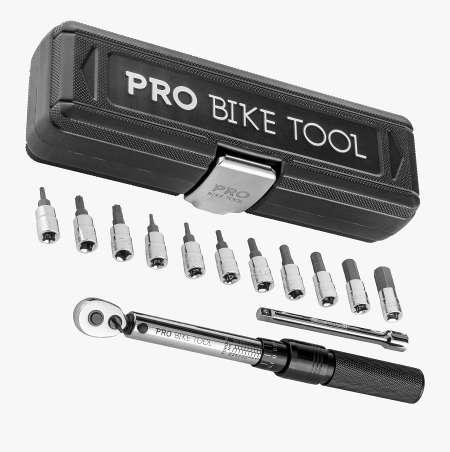 Pro Bike Tool Torque Wrench, Transparent Clipart