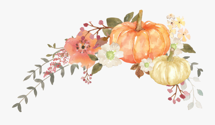 #beautiful #watercolor #lovewatercolors #fall #fallcolors - Watercolor Pumpkins Transparent Background, Transparent Clipart