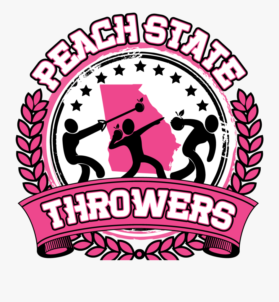 Peach State Throwers, Transparent Clipart