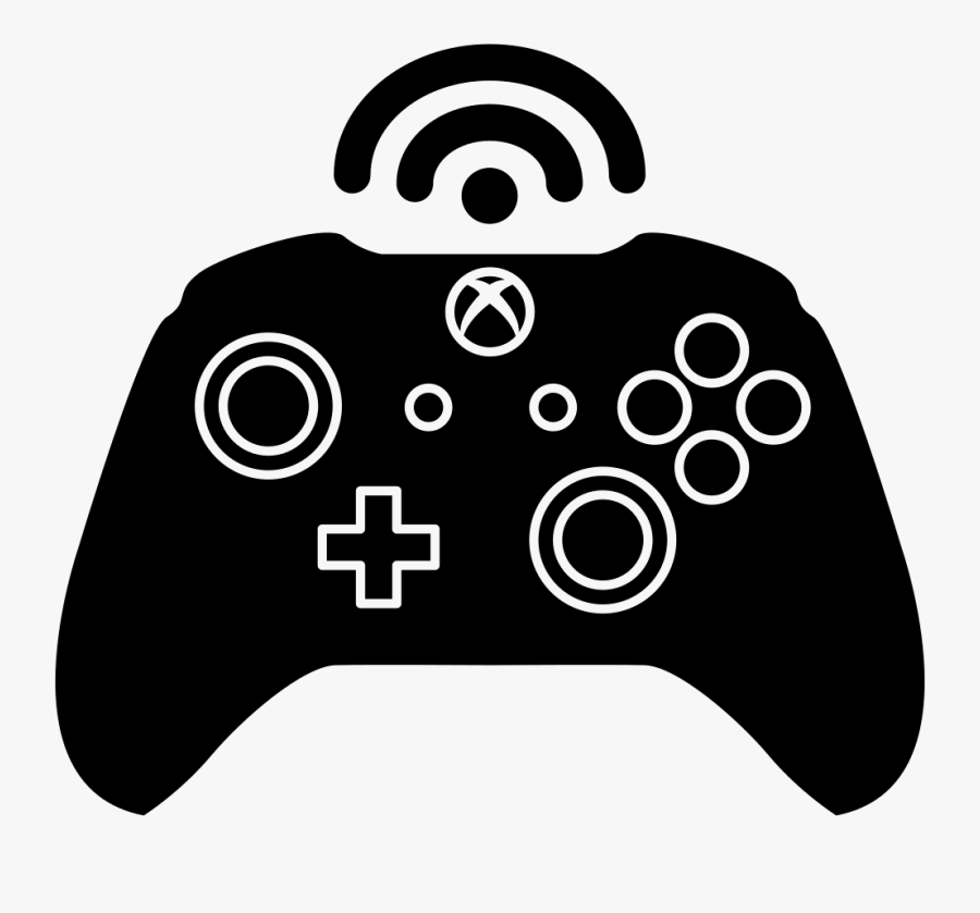 Xbox 360 Controller Xbox One Controller Black - Xbox One Controller Svg, Transparent Clipart