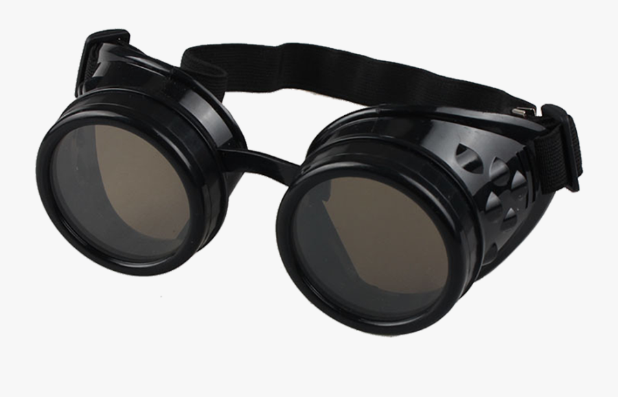 Sunglasses - Steampunk Goggles Black, Transparent Clipart