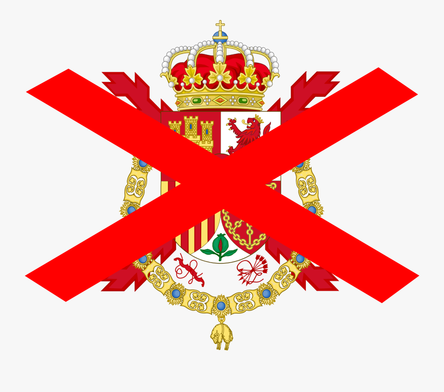 No Spanish Monarchy - Coat Of Arms Spain, Transparent Clipart