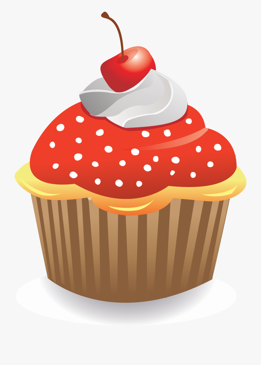 Cupcake, Transparent Clipart