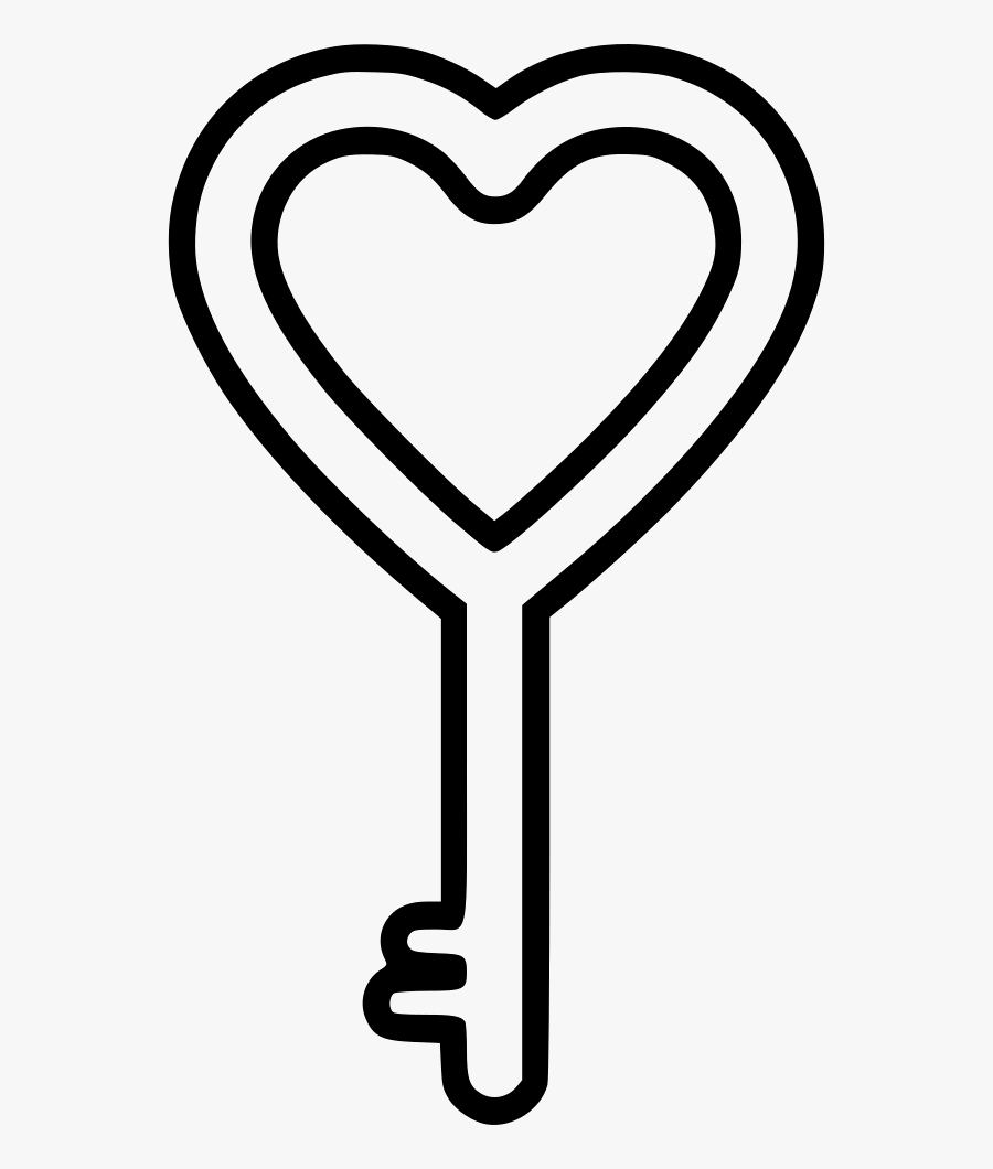 Heart Key Comments Heart Key Drawing Png , Free Transparent Clipart