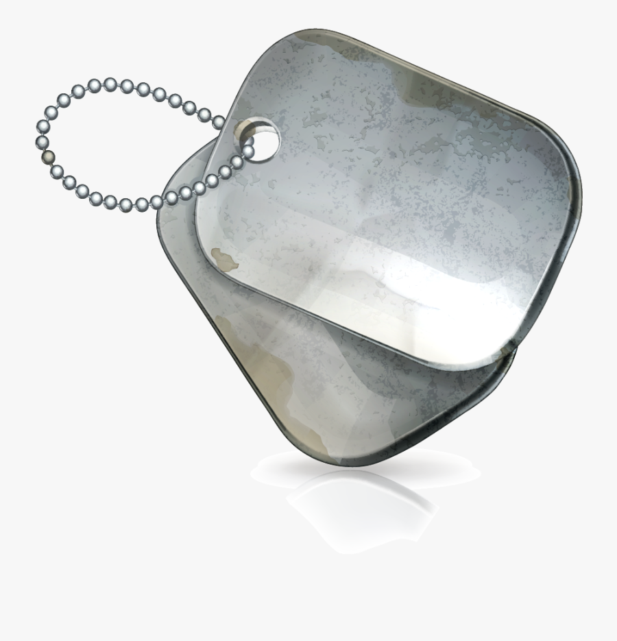 Transparent Dog Tag Chain Png - Veteran Dog Tag Png, Transparent Clipart