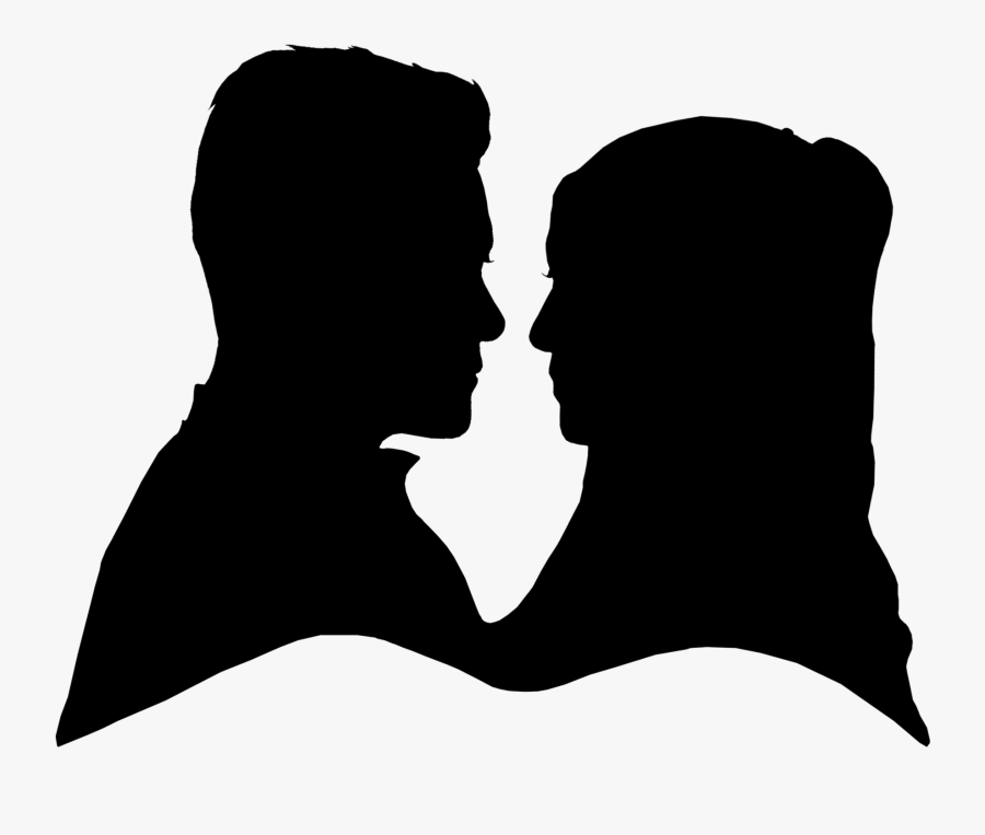 Wedding Invitation Silhouette - Siluet Wedding Png, Transparent Clipart