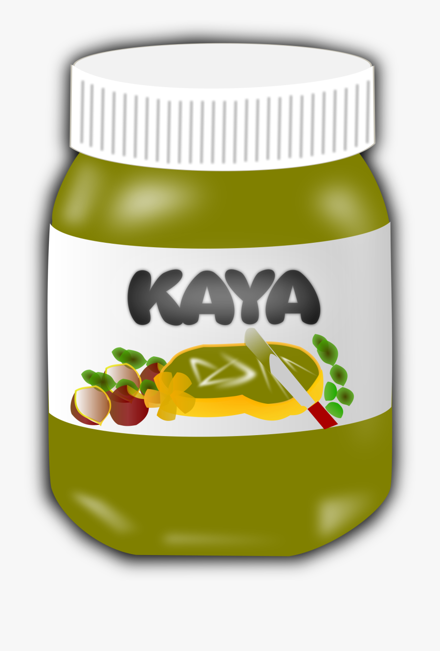 Nyonya Kaya Big Image - Chocolate Jar Clipart, Transparent Clipart