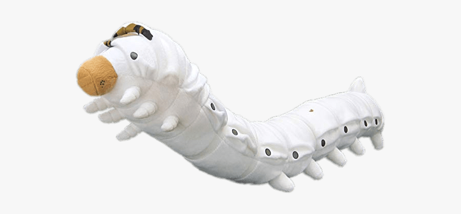 Silkworm Stuffed Toy - Silkworm Png, Transparent Clipart