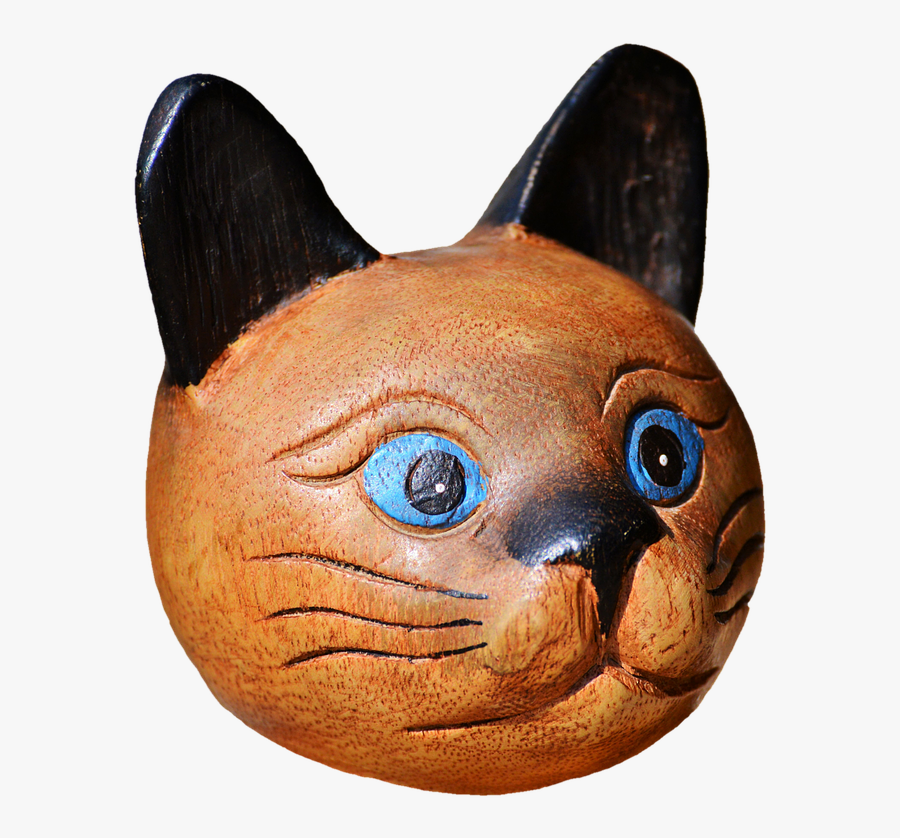 Cat Wood Cat Deco - Art, Transparent Clipart