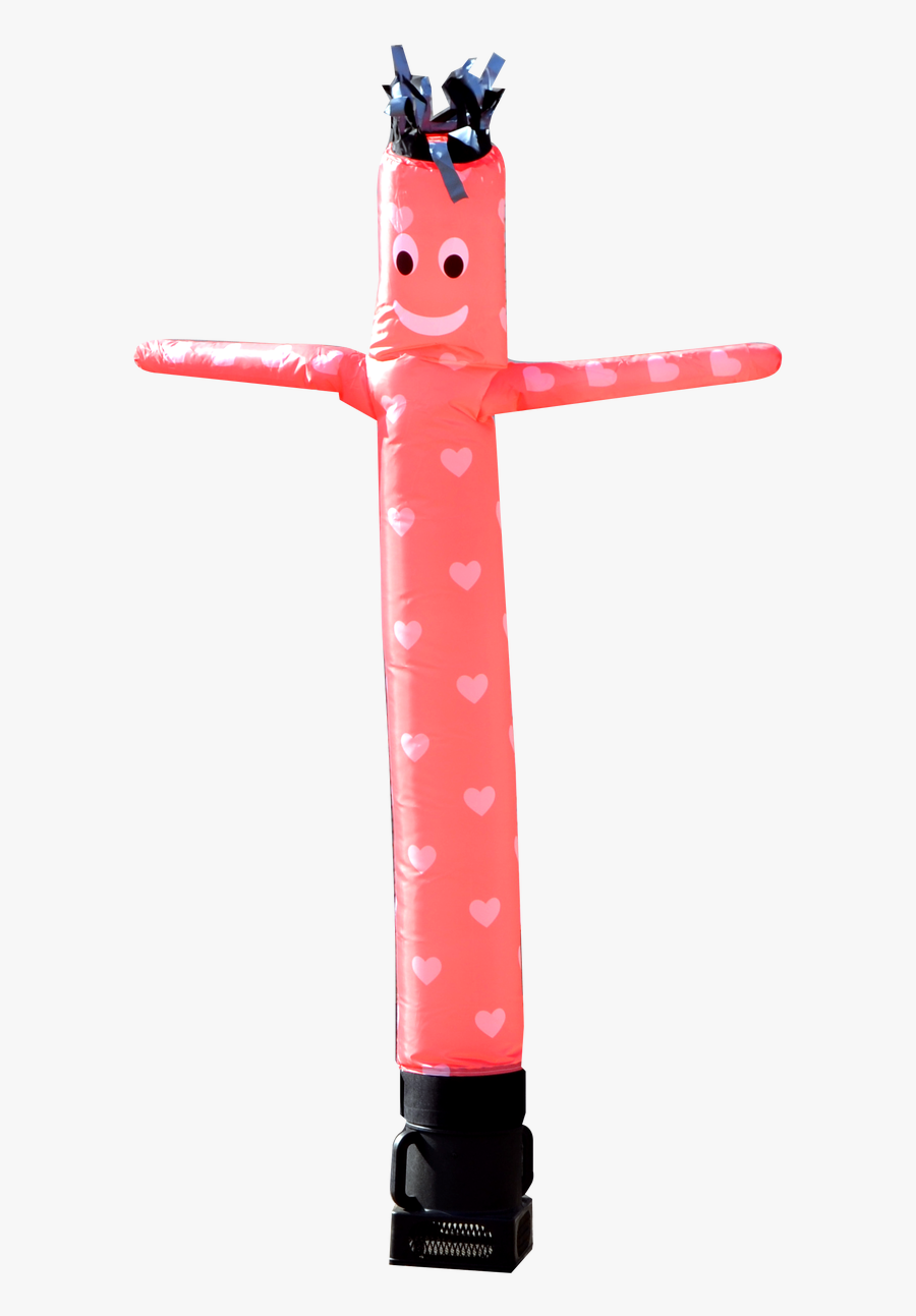 6ft Valentine"s Day Air Dancers® Inflatable Tube Man - Tube Man Transparent, Transparent Clipart