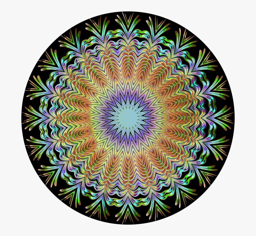 Symmetry,fractal Art,circle, Transparent Clipart