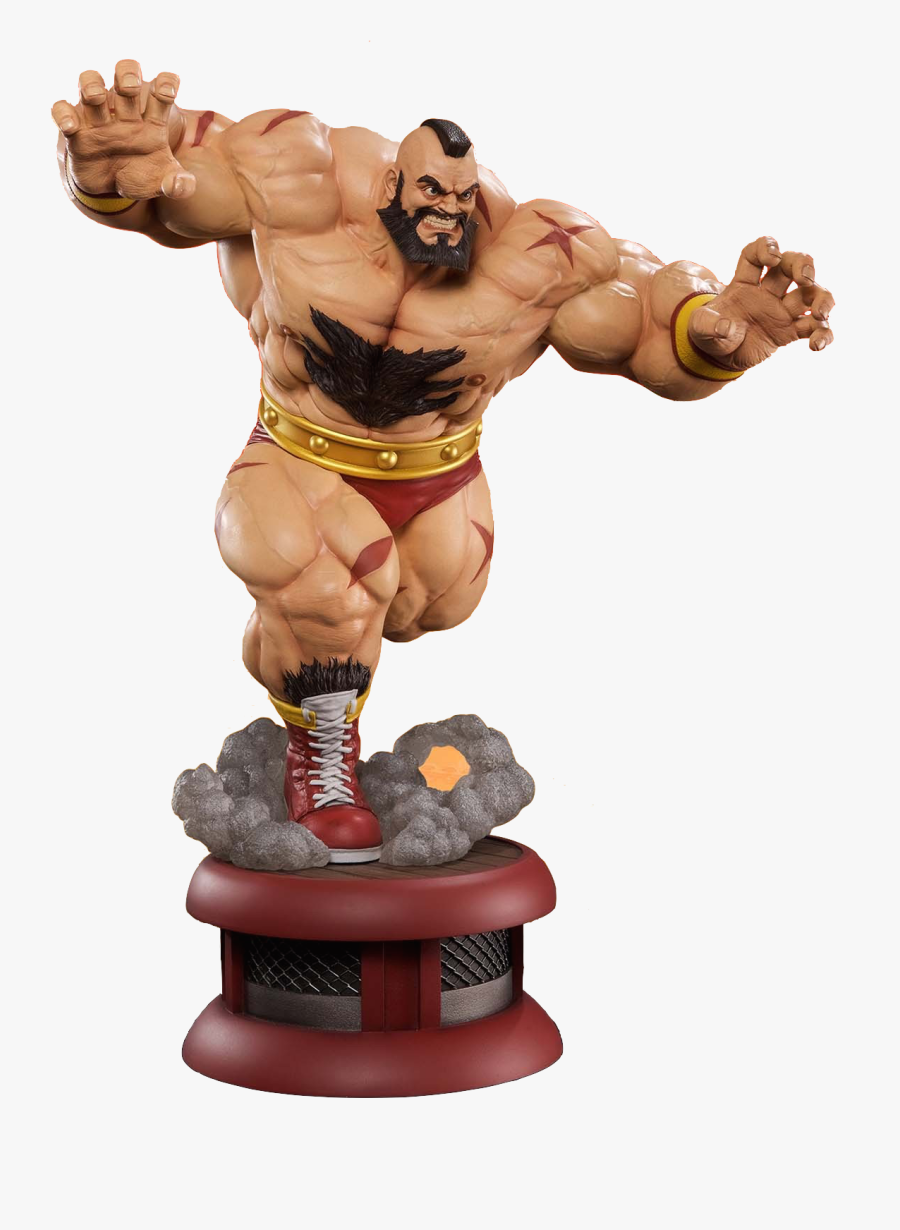 Transparent Ken Masters Png - Street Fighter Zangief Statue, Transparent Clipart