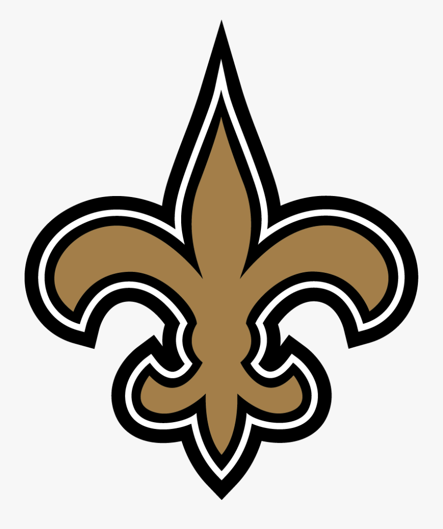 New Orleans Saints Logo, Transparent Clipart