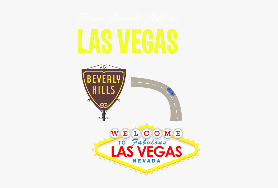 Beverly Hills Sign, Transparent Clipart