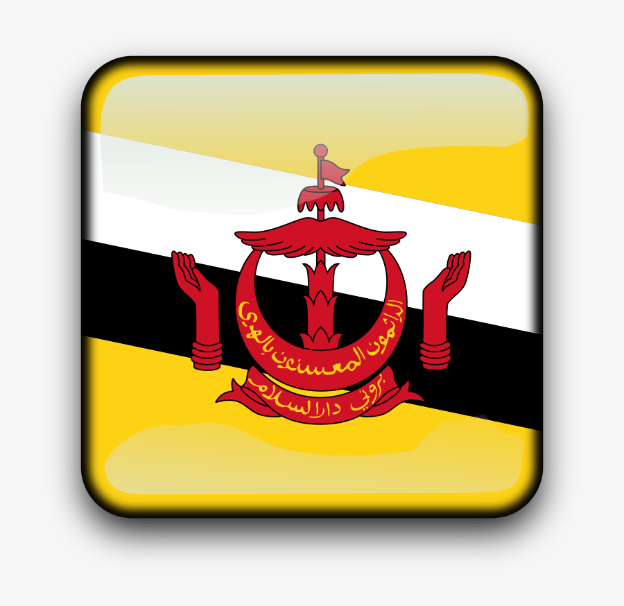 Bn - Flag Of Brunei Darussalam, Transparent Clipart