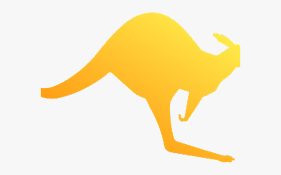 Kangaroo Clipart Animal Hop - Australian Kangaroo Png, Transparent Clipart