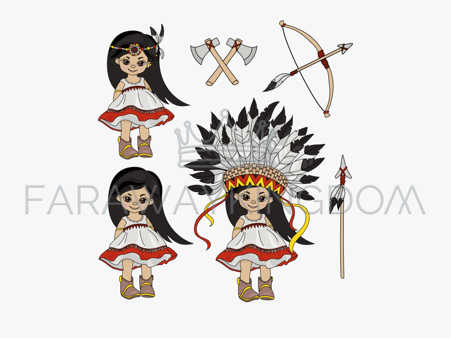 Princesa Pocahontas Ilustración, Transparent Clipart