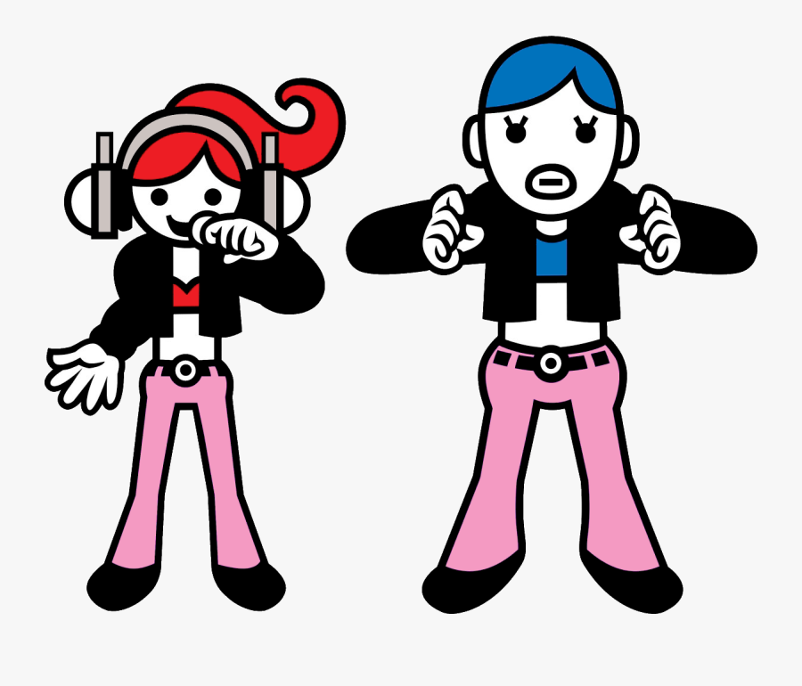 Rhythm Heaven Wiki - Rap Women Rhythm Heaven, Transparent Clipart