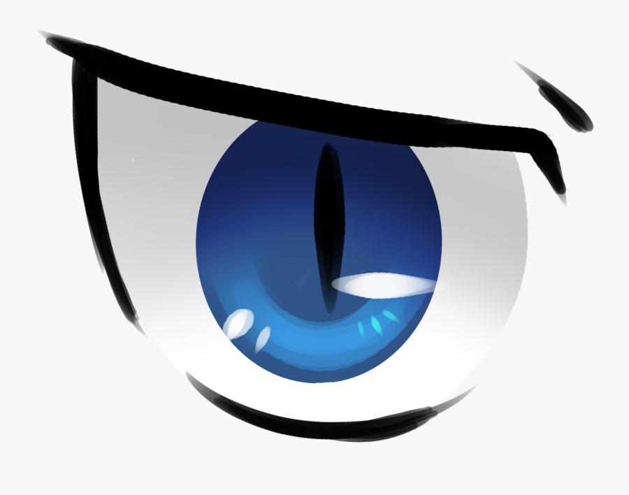 Eyes Blue Anime Png, Transparent Clipart