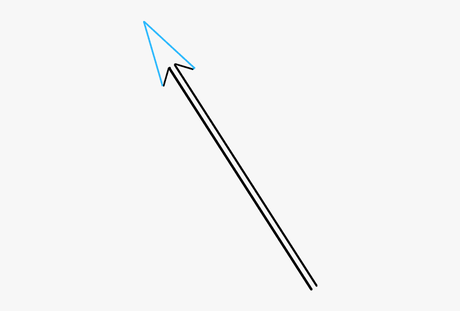 How To Draw Arrow - Line Art, Transparent Clipart