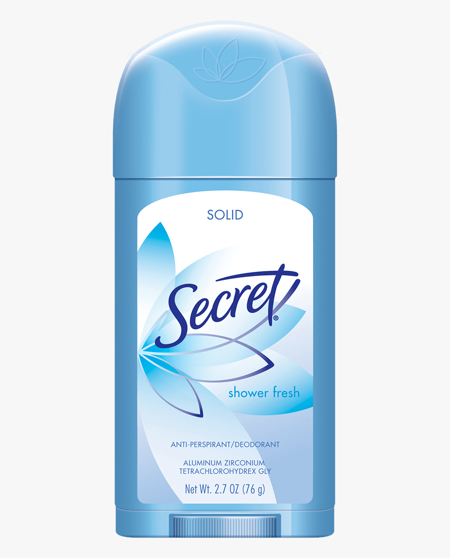 Secret Deodorant, Transparent Clipart