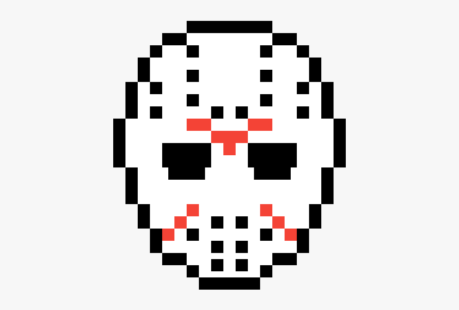 Jason Voorhees Pixel Art, Transparent Clipart