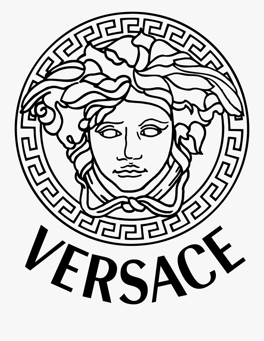 Versace Medusa Logo Png Transparent - High Resolution Versace Logo, Transparent Clipart