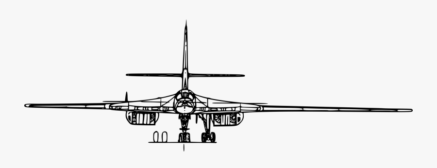 Tupolev 160 Strategic Bomber - Tu 160, Transparent Clipart