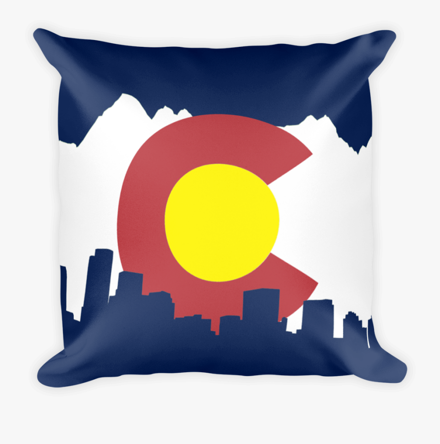 Colorado State Flag Mountains, Transparent Clipart