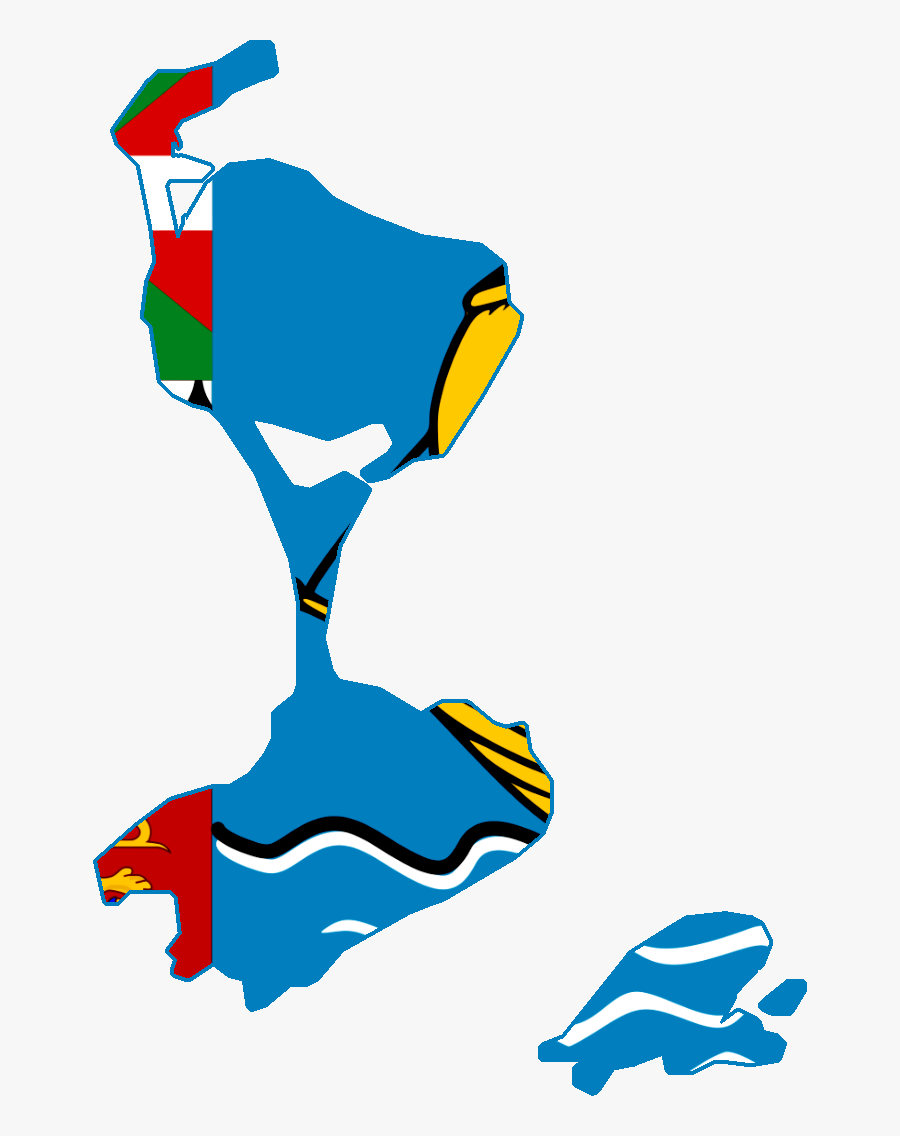 Saint Pierre And Miquelon Flag Png - Saint Pierre And Miquelon Flag Map, Transparent Clipart