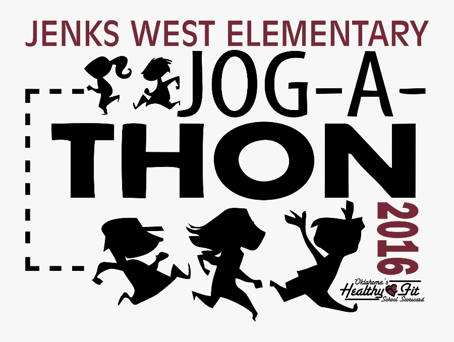 Jenks West Elementary Jog A Thon, Transparent Clipart