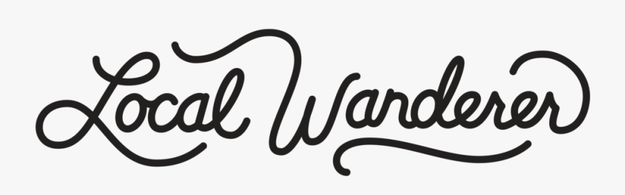 Local Wanderer Logo - Calligraphy, Transparent Clipart