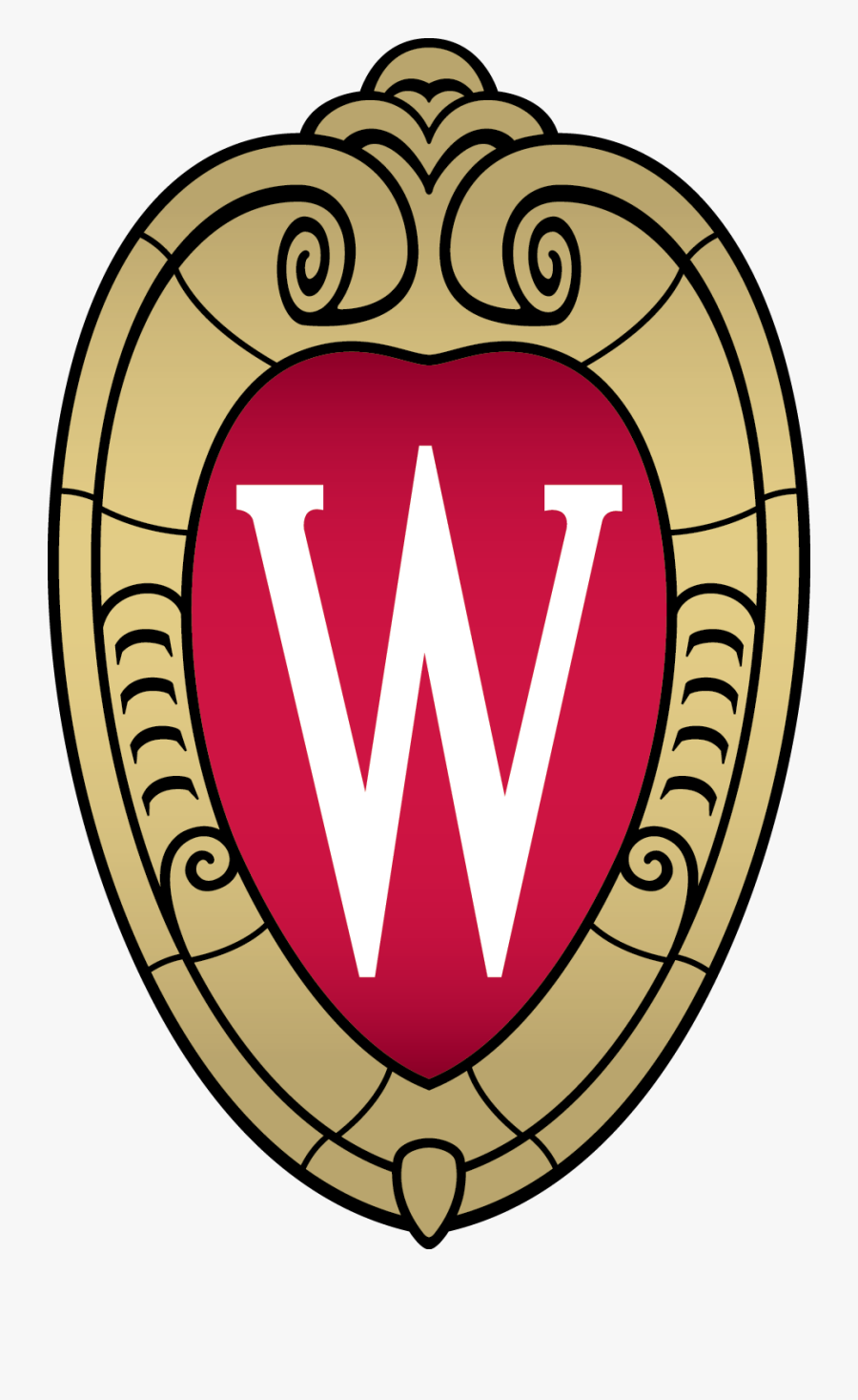 Wisconsin Badgers Logo Clip Art, Transparent Clipart