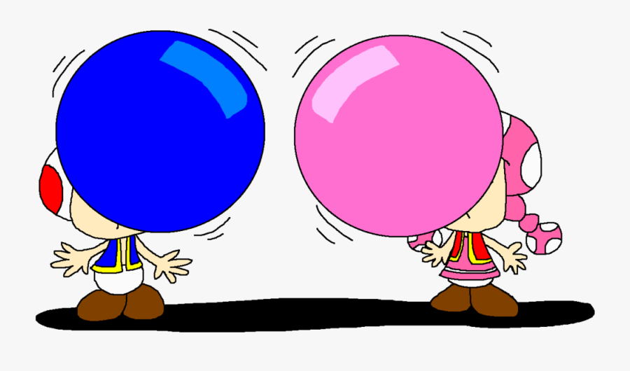 Chewing Gum Bubble Gum Cartoon - Cartoon Bubble Gum Png, Transparent Clipart
