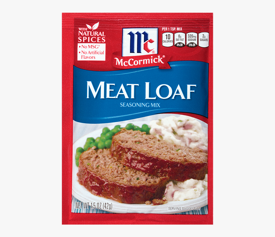 Clip Art Kraft Meatloaf - Mccormick Meatloaf Seasoning, Transparent Clipart