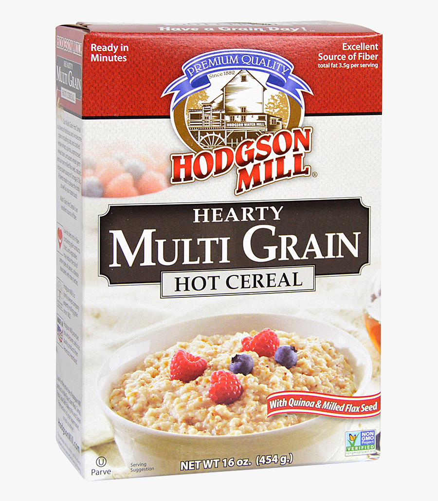 Clip Art Multi Grain Hot Cereal - Hodgson Mill Hot Cereal, Transparent Clipart