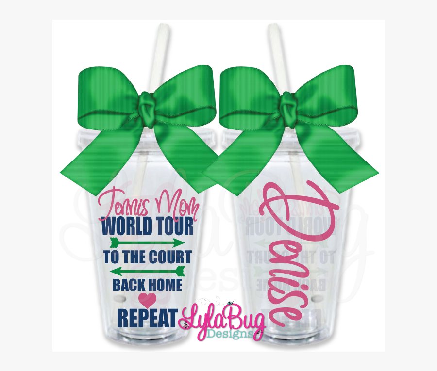 Tennis Mom World Tour Personalized Tumbler - Bride Tumblers, Transparent Clipart