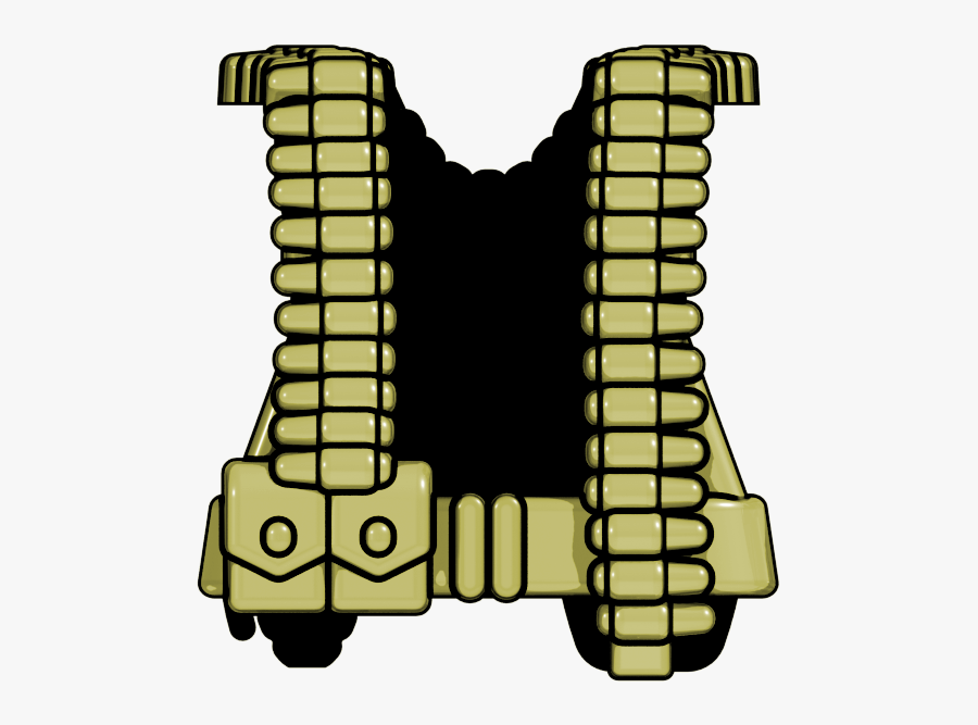 Brickarms Us Gunner- Wwii Web Gear Clipart , Png Download - Brickarms, Transparent Clipart