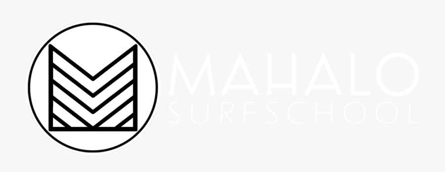 Mahalo Surf School - Circle, Transparent Clipart