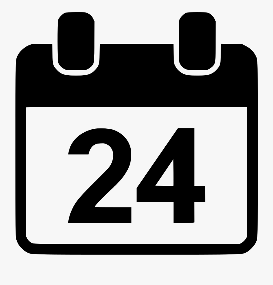 Date Event Svg Png - Calendar Icon 5 Days, Transparent Clipart